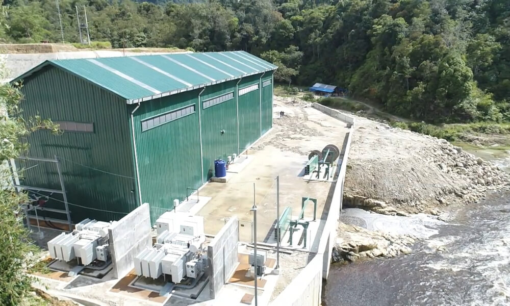 Mini-hydro Power Plant in Indonesia