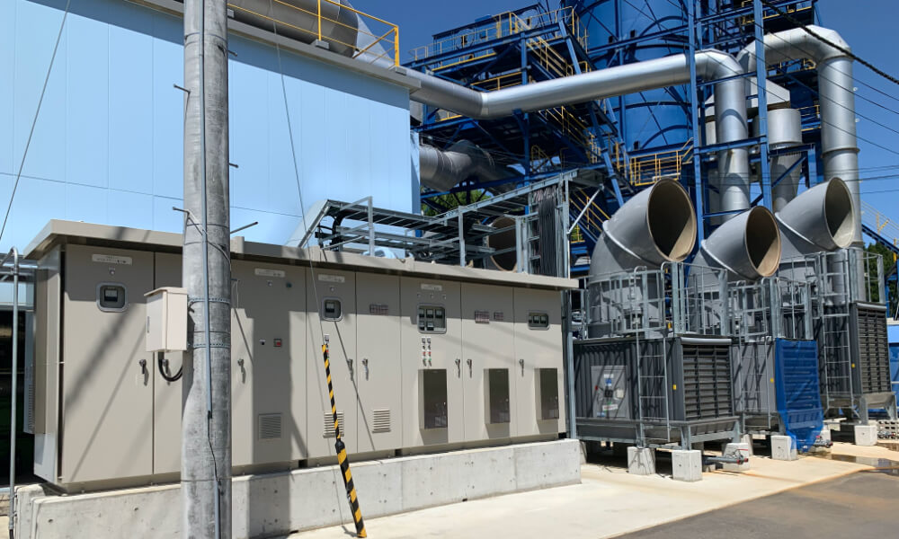Wajima Woody Biomass Gasification and Power Generating Plant